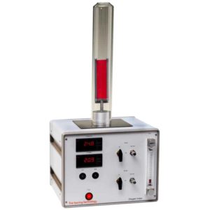 Determination of flammability by oxygen index